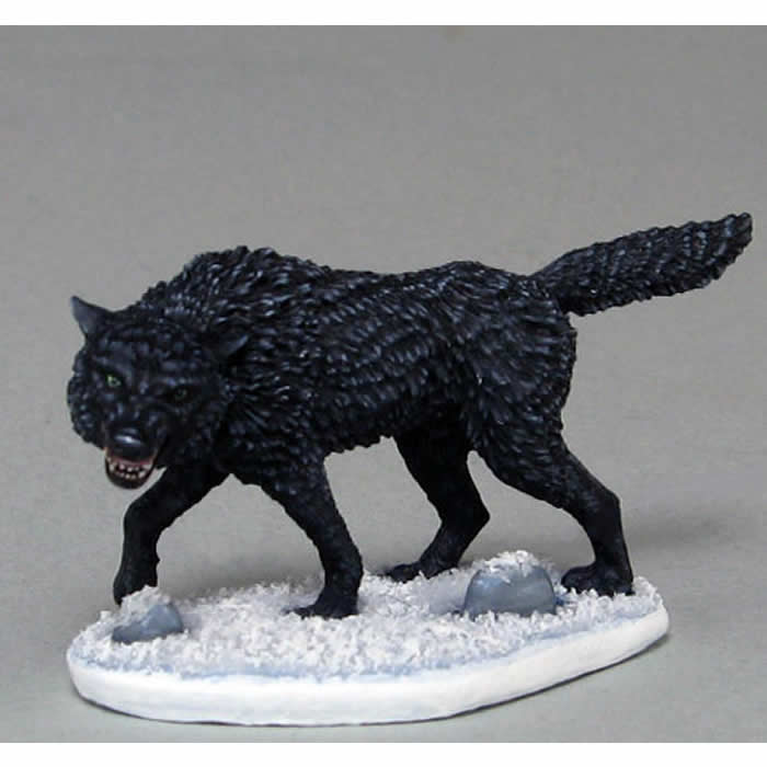 DSM5067 Shaggy Dog Direwolf Miniature George R.R. Martin Masterworks Dark Sword Miniatures Main Image