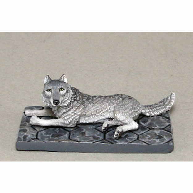 DSM5068 Lady Direwolf Miniature George R.R. Martin Masterworks Dark Sword Miniatures Main Image