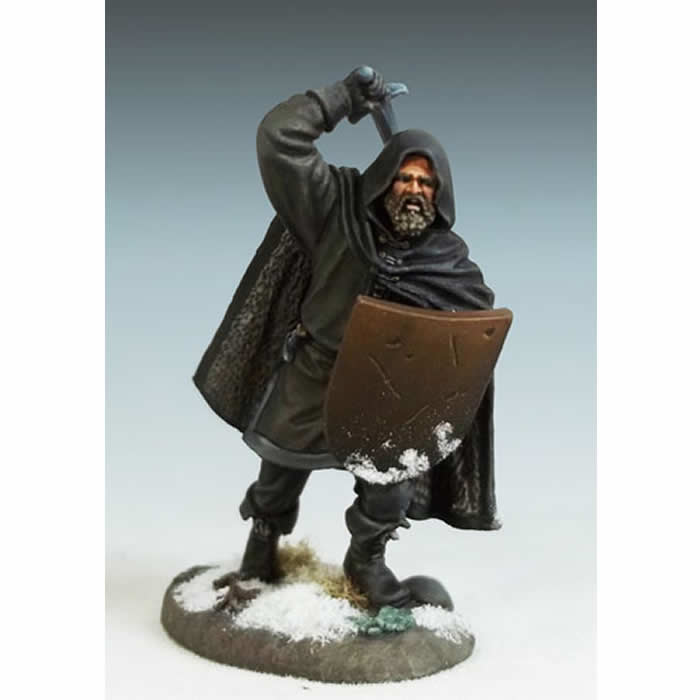 DSM5076 Nights Watch Warrior Miniature George R.R. Martin Masterworks Dark Sword Miniatures Main Image