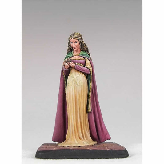 DSM5108 Young Lady In Waiting with Puppy Miniature Figurine George R.R. Martin Main Image