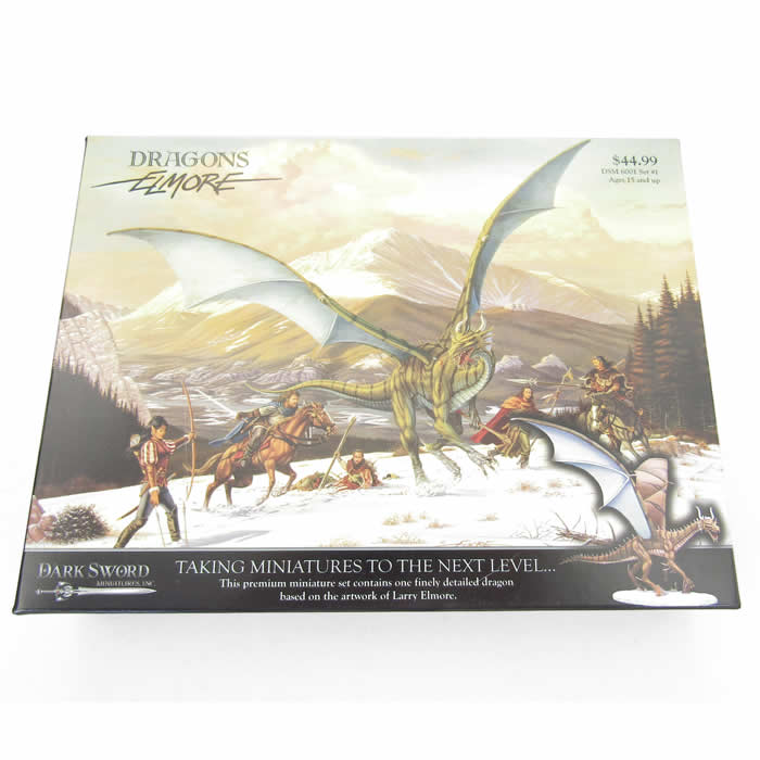 DSM6001 Mountain Conflict Miniature Elmore Dragons Set 1 (Unpainted) 5th Image