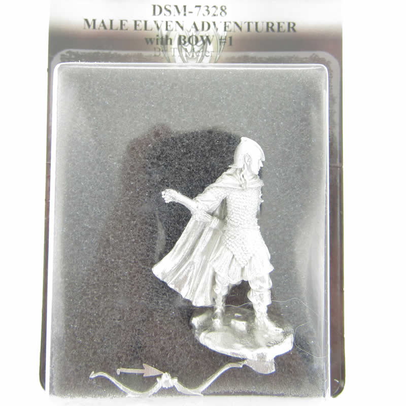 DSM7328 Male Elven Adventurer With Bow No. 1 Miniature Visions In Fantasy 2nd Image