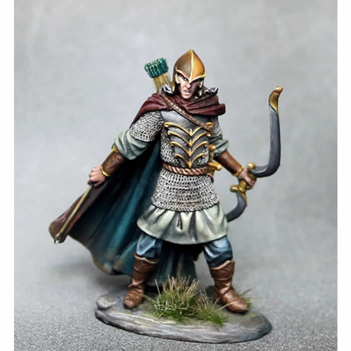 DSM7329 Male Elven Adventurer With Bow No. 2 Miniature Visions In Fantasy Main Image