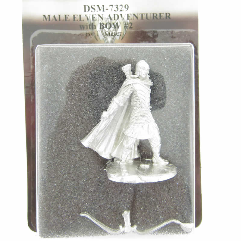 DSM7329 Male Elven Adventurer With Bow No. 2 Miniature Visions In Fantasy 2nd Image