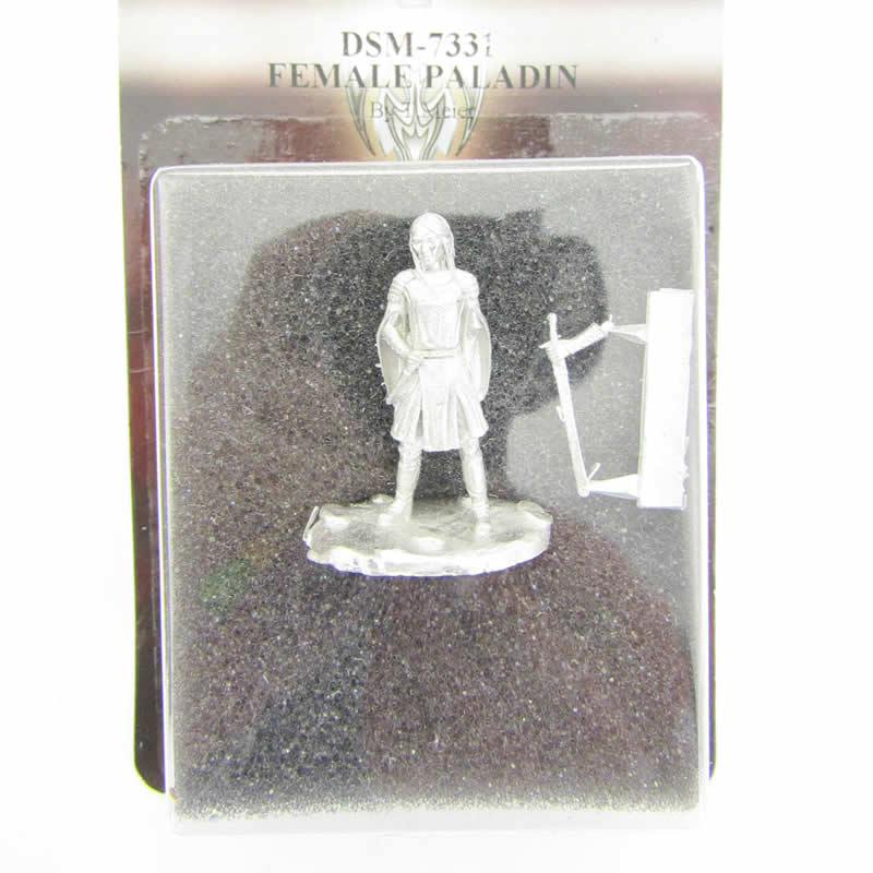 DSM7331 Female Paladin Miniature Visions In Fantasy Dark Sword Miniatures 2nd Image