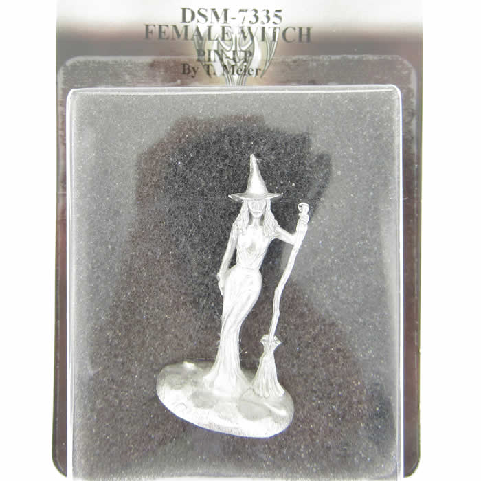 DSM7335 Female Pinup Witch Miniature Visions In Fantasy Dark Sword Miniatures 2nd Image