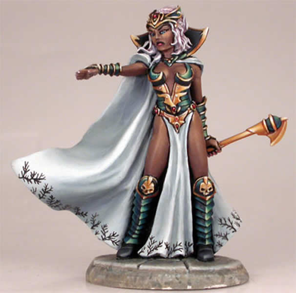 DSM7402 Evil Sorceress Miniature Visions In Fantasy Dark Sword Miniatures Main Image