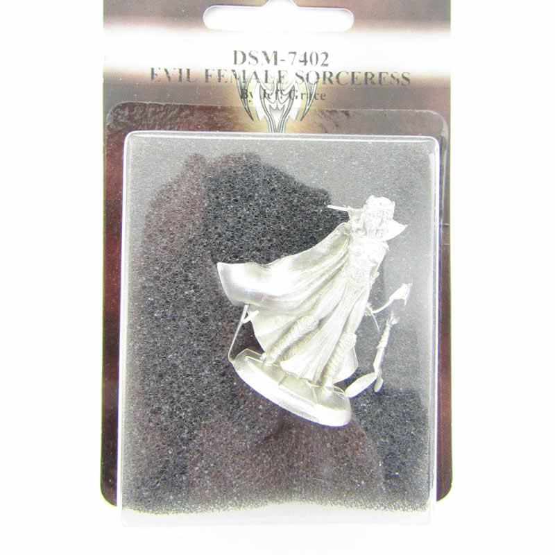 DSM7402 Evil Sorceress Miniature Visions In Fantasy Dark Sword Miniatures 2nd Image