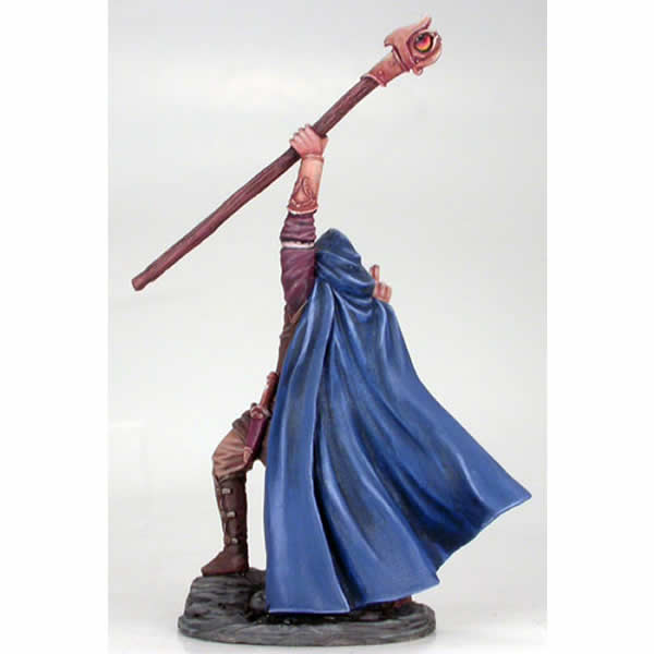 DSM7413 Male Mage with Staff Miniature Visions In Fantasy 3rd Image