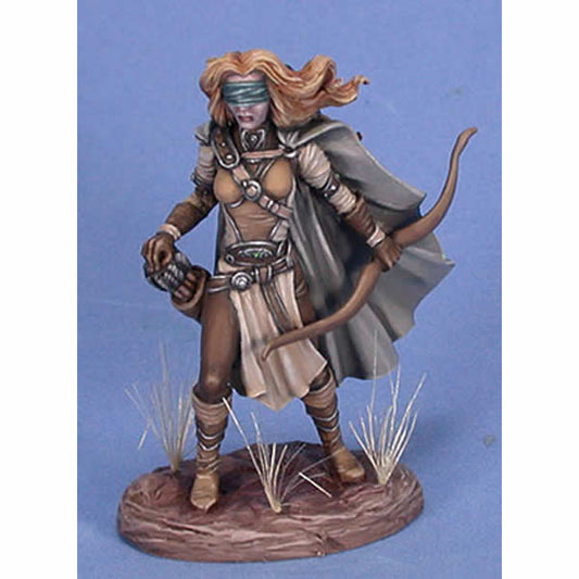 DSM7418 Female Blind Warrior Miniature Visions In Fantasy Dark Sword Main Image