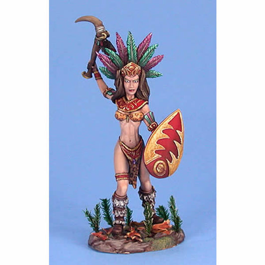 DSM7422 Female Amazon Warrior Miniature Visions In Fantasy Main Image