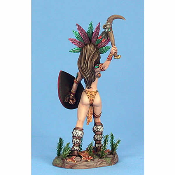 DSM7422 Female Amazon Warrior Miniature Visions In Fantasy 3rd Image