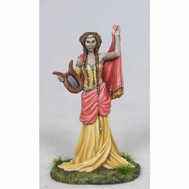 DSM7620 Muse Terpsichore with Harp Miniature Stephanie Law Masterworks Main Image