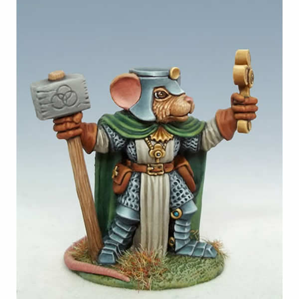 DSM8002 Mouse Cleric Miniature Critter Kingdoms Dark Sword Miniatures 3rd Image