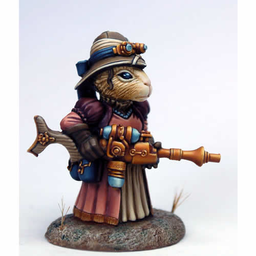 DSM8003 Female Steam Punk Guinea Pig Miniature Critter Kingdoms Main Image