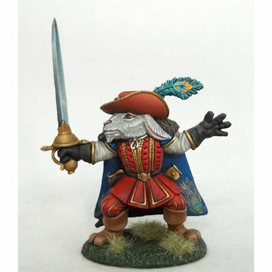 DSM8005 Goat Swashbuckler Miniature Critter Kingdoms Main Image