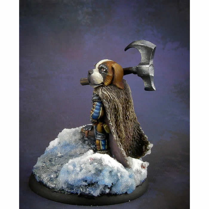 DSM8084 St Bernard Warrior Miniature Critter Kingdoms Dark Sword 3rd Image