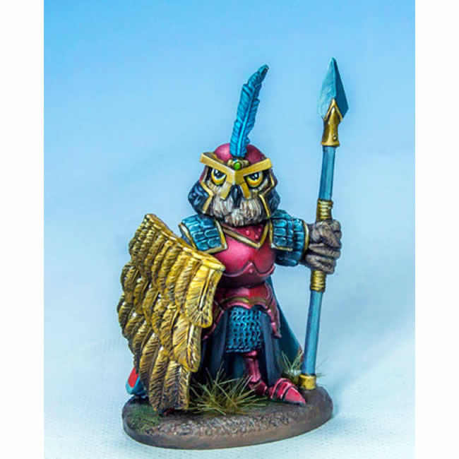 DSM8086 Owl Warrior Miniature Critter Kingdoms Dark Sword Miniatures Main Image