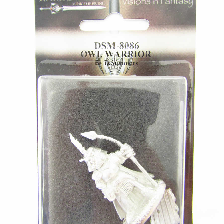 DSM8086 Owl Warrior Miniature Critter Kingdoms Dark Sword Miniatures 2nd Image