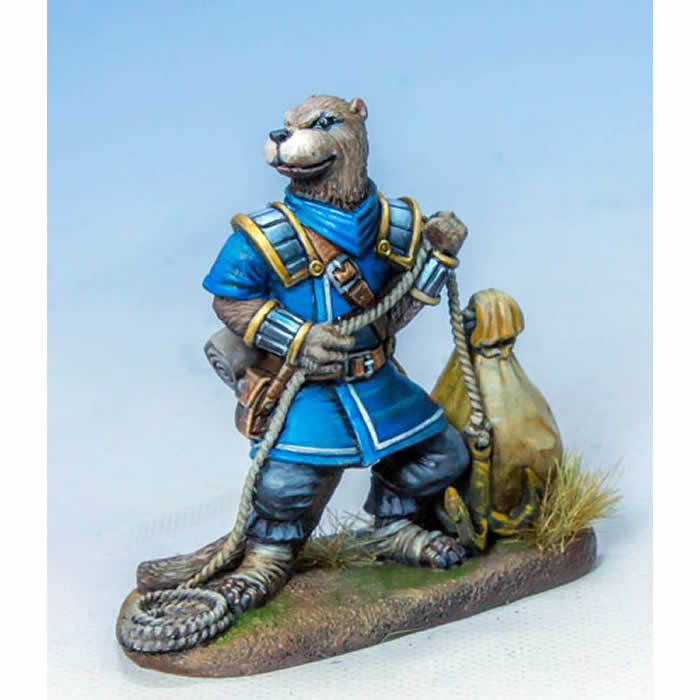 DSM8088 Otter Roque With Loot Miniature Critter Kingdoms Main Image