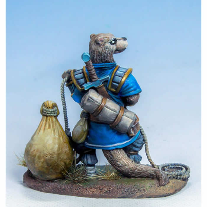 DSM8088 Otter Roque With Loot Miniature Critter Kingdoms 3rd Image