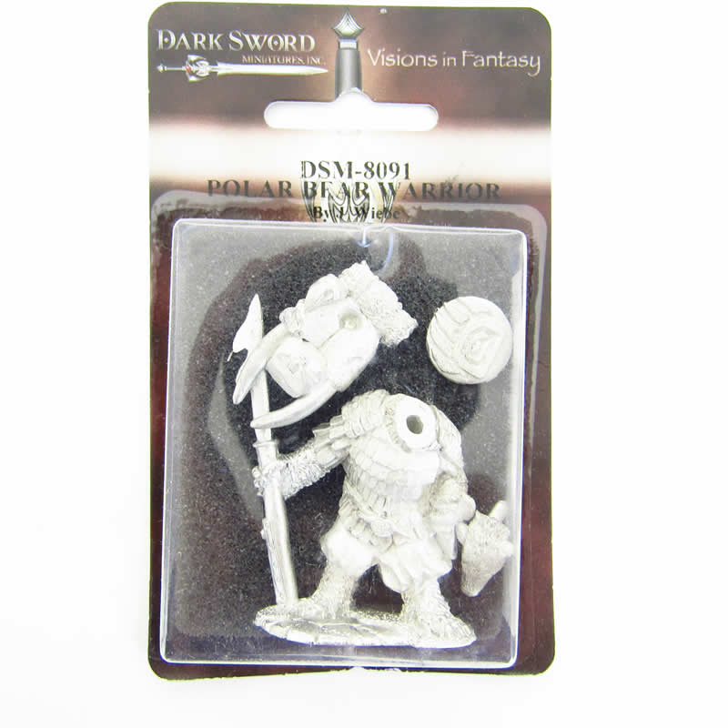 DSM8091 Polar Bear Warrior Miniature Critter Kingdoms 2nd Image