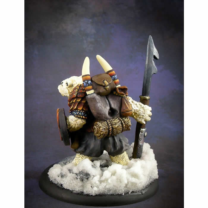 DSM8091 Polar Bear Warrior Miniature Critter Kingdoms 3rd Image