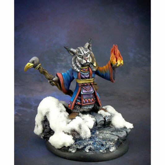 DSM8098 Lynx Mage Miniature Critter Kingdoms Dark Sword Miniatures Main Image