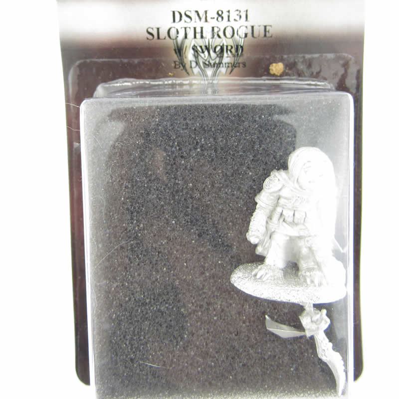 DSM8131 Sloth Rogue With Sword Miniature Critter Kingdoms Dark Sword 2nd Image