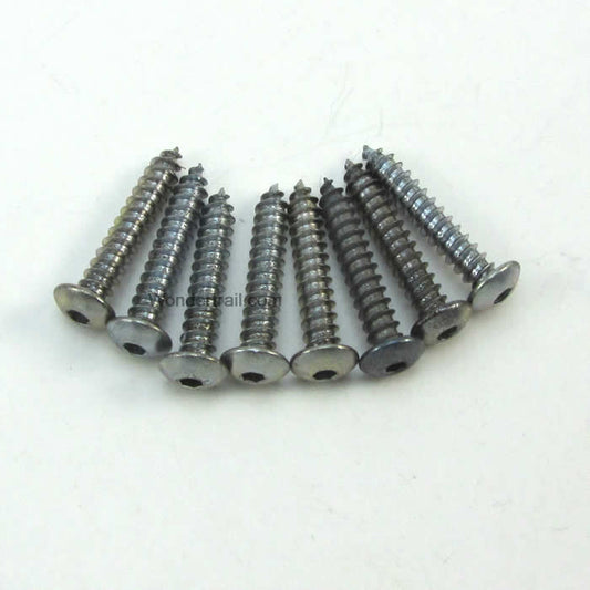 DUB531 Button Head Sheet Metal Screws no. 6 x .75in (8) Dubro Main Image