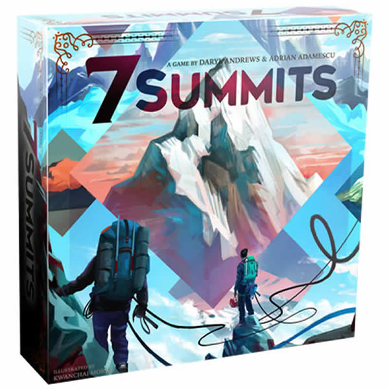 DWG7SUMB 7 Summits Board Game Deep Water Games Main Image