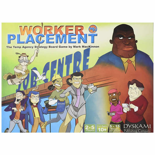 DYS201 Worker Placement: The Temp Agency Board Game Dyskami Main Image
