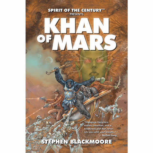 EHP2005 Spirit Of The Century Khan Of Mars Fiction Book Evil Hat Productions Main Image