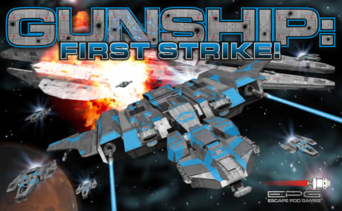 EPG001 Gunship First Strike Game Escape Pod Games Main Image