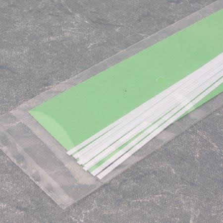 EVG118 White Dimensional Styrene Plastic Strips .015 x .188 x 14in (10) Main Image