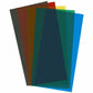 EVG9905 Assorted Transparent Styrene Sheets 5 Color Pk .010x6x12 Inches Evergreen Main Image