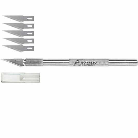 EXL15001 Hobby Knife with 5 Blades Excel Main Image
