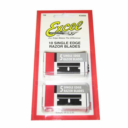 EXL20009 Single Edge Razor Blade 10 Pack Excel Hobby Tools Main Image