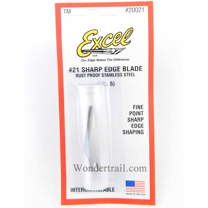 EXL20021 Number 21 Sharp Edge Blade 5 Pack by Excel Main Image