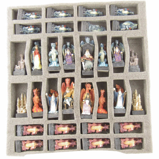 FAMCl167M Dragon and Kings Chess Set