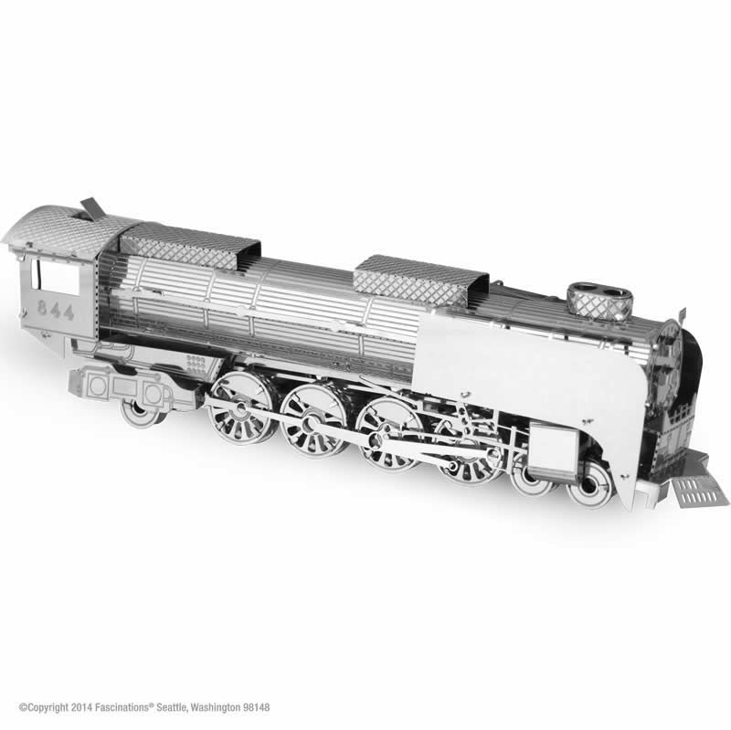 FASMMS033 UP844 Steam Locomotive 3D Metal Model Kit Metal Earth Series Fascinations Main Image