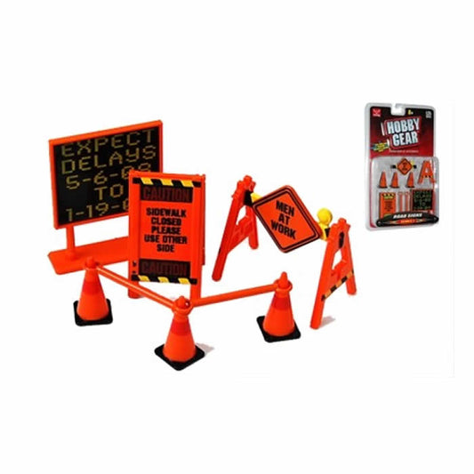 FEX16058 Road Sign Set 24th Scale Shop Tools Phoenix Toys Main Image