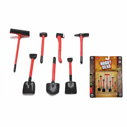 FEX17024 Demolition Hand Tools 1/24 Scale Plastic Model Accessory Main Image