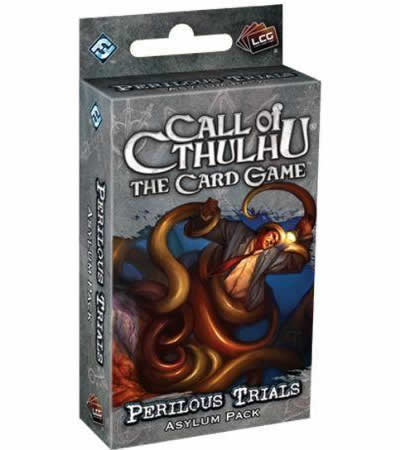 FFGCT41 Call of Cthulhu LCG Asylum Pack Perilous Trials Main Image