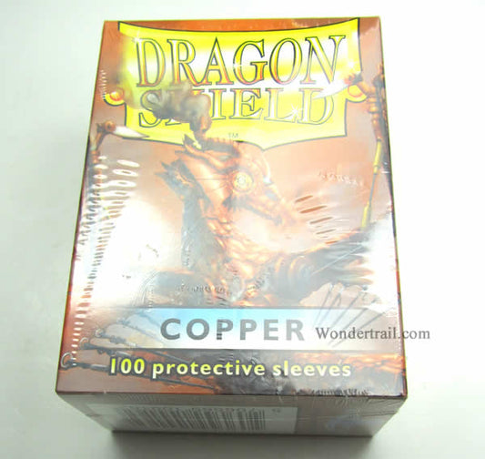 FFGDSH97 Copper Standard Size Deck Protector Sleeves 100 count Main Image