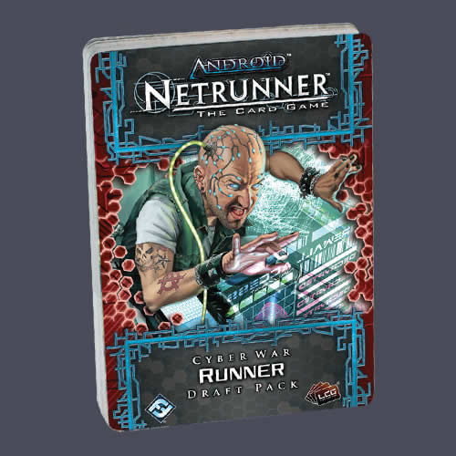 FFGUDAD03 Netrunner Cyber War Runner Draft Pack Fantasy Flight Main Image