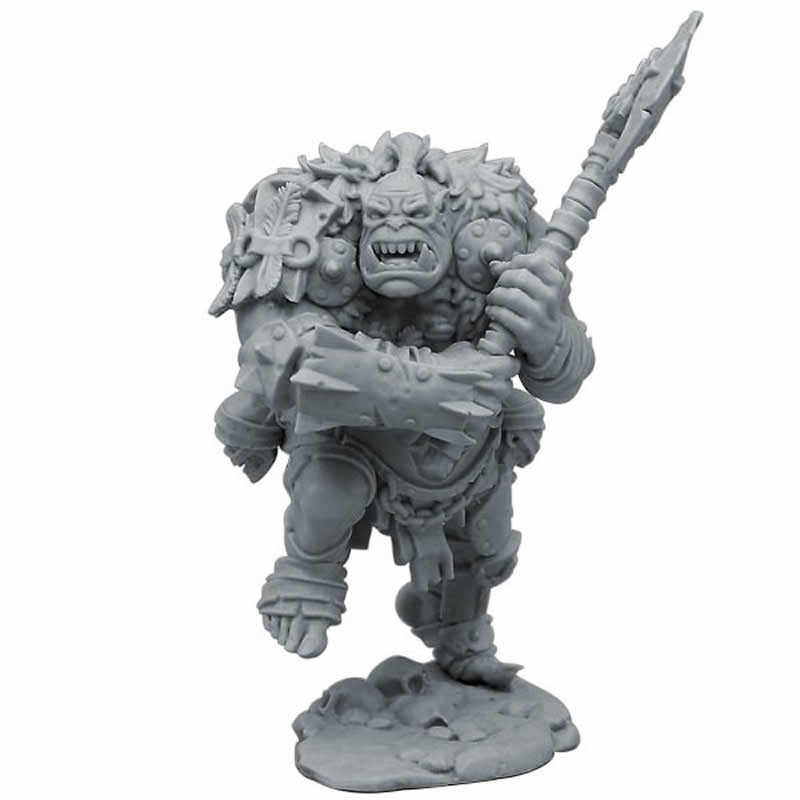 FLM28001 Orc Mgur Kick Figure Kit 28mm Heroic Scale Miniature Unpainted Main Image