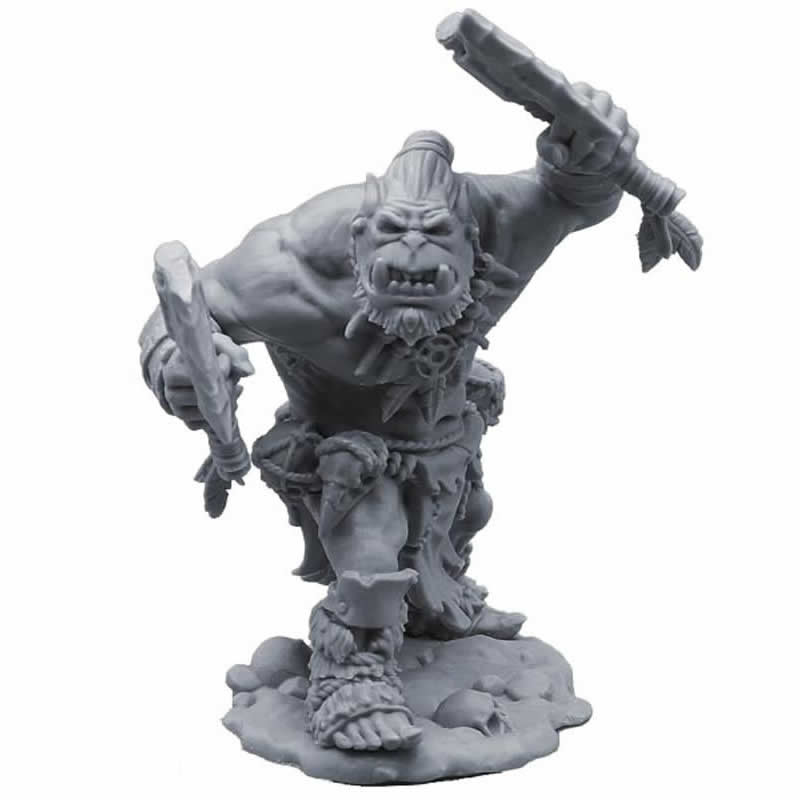 FLM28003 Orc Brock Ruthless Figure Kit 28mm Heroic Scale Miniature Unpainted Main Image