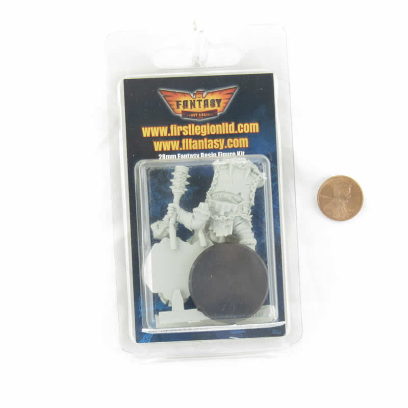 FLM28004 Orc Garr Iron Handed Figure Kit 28mm Heroic Scale Miniature Unpainted 2nd Image