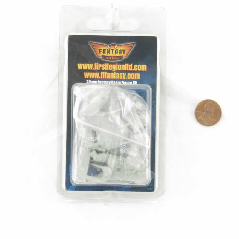 FLM28015 Orc Woman with Crying Child Figure Kit 28mm Heroic Scale Miniature Unpainted 2nd Image